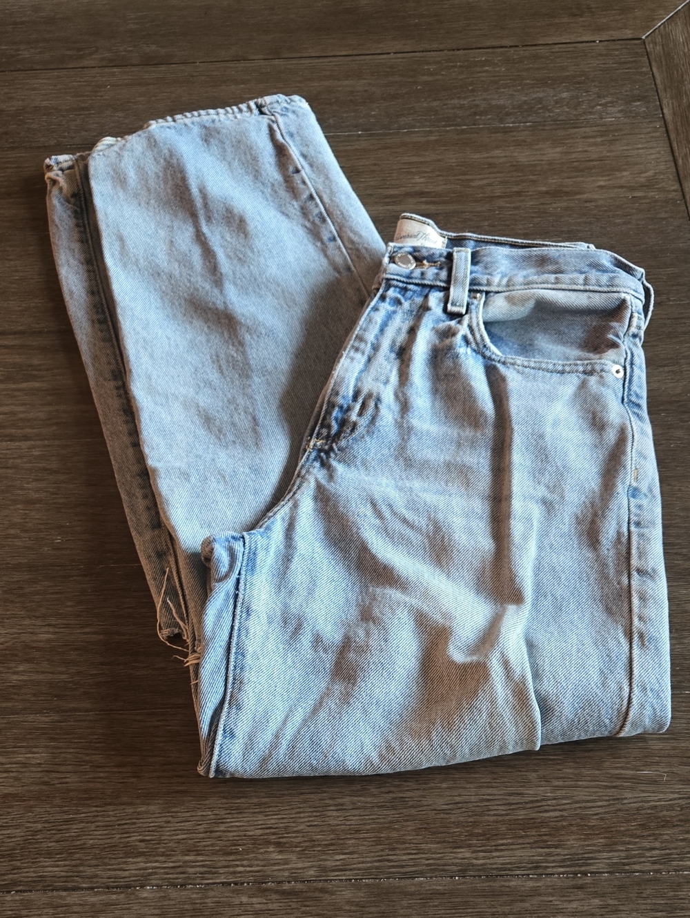 Universal Thread Light Blue Denim Jeans with Silver Hardware